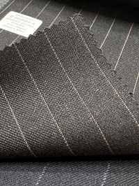 M02059-4 KUNISHIMA1850 Dòng độc quyền 【Superfine Worsted】 Xám kẻ sọc chì[Vải] Công Ty TNHH Kunishima Hình ảnh bổ sung