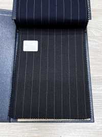 M02059-4 KUNISHIMA1850 Dòng độc quyền 【Superfine Worsted】 Xám kẻ sọc chì[Vải] Công Ty TNHH Kunishima Hình ảnh bổ sung