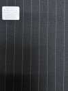 M02059-4 KUNISHIMA1850 Dòng độc quyền 【Superfine Worsted】 Xám kẻ sọc chì