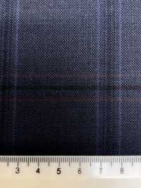 M02063-3 Dòng Sản Phẩm độc Quyền KUNISHIMA1850 【Sợi Len Siêu Mịn】 Kẻ Caro Caro Xanh[Vải] Công Ty TNHH Kunishima Ảnh phụ
