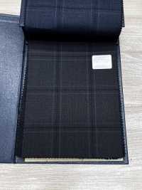 M02063-5 Dòng Sản Phẩm độc Quyền KUNISHIMA1850 【Sợi Len Siêu Mịn】 Kẻ Caro Xám[Vải] Công Ty TNHH Kunishima Ảnh phụ