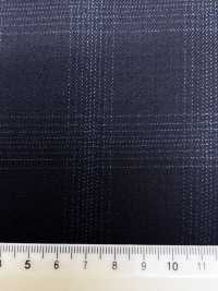 M02064-2 Dòng Sản Phẩm độc Quyền KUNISHIMA1850 【Sợi Len Siêu Mịn】 Kẻ Caro Kẻ Sọc Xanh Hải Quân[Vải] Công Ty TNHH Kunishima Ảnh phụ