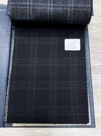 M02066-4 Dòng Sản Phẩm độc Quyền KUNISHIMA1850 【Sợi Len Siêu Mịn】 Kẻ Caro Xám Tro Kẻ Caro[Vải] Công Ty TNHH Kunishima Ảnh phụ