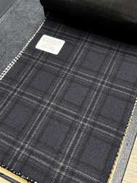 M02045-3 KUNISHIMA1850 Dòng độc Quyền [SOMO CASHMERE 100%] Kẻ Caro 3D Màu Xanh Hải Quân[Vải] Công Ty TNHH Kunishima Ảnh phụ