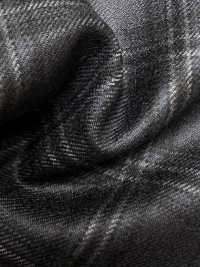 M02045-3 KUNISHIMA1850 Dòng độc Quyền [SOMO CASHMERE 100%] Kẻ Caro 3D Màu Xanh Hải Quân[Vải] Công Ty TNHH Kunishima Ảnh phụ