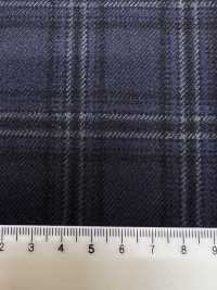 M02045-3 KUNISHIMA1850 Dòng độc Quyền [SOMO CASHMERE 100%] Kẻ Caro 3D Màu Xanh Hải Quân[Vải] Công Ty TNHH Kunishima Ảnh phụ