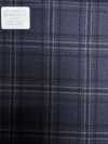 M02045-3 KUNISHIMA1850 Dòng độc Quyền [SOMO CASHMERE 100%] Kẻ Caro 3D Màu Xanh Hải Quân