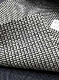 M02046-9 Dòng Sản Phẩm độc Quyền KUNISHIMA1850 【SOMO CASHMERE 100%】 Kẻ Caro Kẻ Caro Lớn đen Trắng[Vải] Công Ty TNHH Kunishima Ảnh phụ