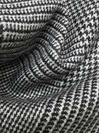 M02046-9 Dòng Sản Phẩm độc Quyền KUNISHIMA1850 【SOMO CASHMERE 100%】 Kẻ Caro Kẻ Caro Lớn đen Trắng[Vải] Công Ty TNHH Kunishima Ảnh phụ