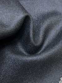 M02047-2 KUNISHIMA1850 Dòng độc Quyền [SOMO CASHMERE 100%] Dệt Xương Cá Cá Hải Quân[Vải] Công Ty TNHH Kunishima Ảnh phụ