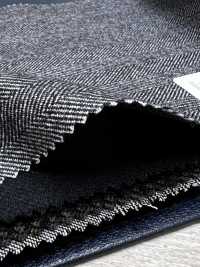 M02047-5 KUNISHIMA1850 Dòng độc Quyền 【SOMO CASHMERE 100%】 Dệt Xương Cá Xám[Vải] Công Ty TNHH Kunishima Ảnh phụ