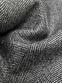 M02047-5 KUNISHIMA1850 Dòng độc Quyền 【SOMO CASHMERE 100%】 Dệt Xương Cá Xám[Vải] Công Ty TNHH Kunishima Ảnh phụ