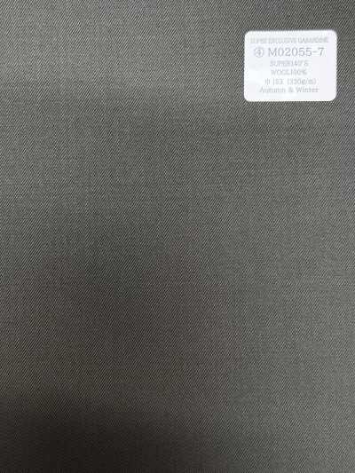 M20255-7 Dòng độc quyền KUNISHIMA1850 【SUPER EXCLUSIVE GABARDINE】 màu xám be trơn