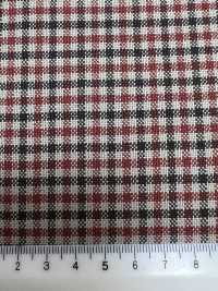 MH6511-BR Vải Wool Mohair Nhẹ Kiểu Tonic Sản Xuất Tại Nhật Bản, Kẻ Caro Màu Nâu Tiêu Chuẩn Ảnh phụ