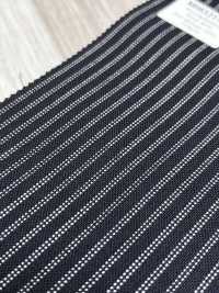 MH6521-NV Vải Len Mohair Wuste Nhật Bản Tiêu Chuẩn (Kiểu Tonic), Kẻ Sọc Màu Xanh Navy Ảnh phụ