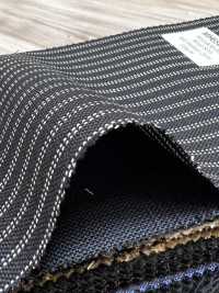 MH6521-NV Vải Len Mohair Wuste Nhật Bản Tiêu Chuẩn (Kiểu Tonic), Kẻ Sọc Màu Xanh Navy Ảnh phụ