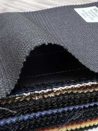 MH2431-CG Vải Len Mohair Worsted Tiêu Chuẩn Sản Xuất Tại Nhật, Kiểu Tonic, Kẻ Caro Màu Xám Than Ảnh phụ