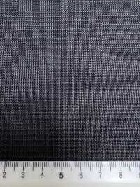 MH2431-CG Vải Len Mohair Worsted Tiêu Chuẩn Sản Xuất Tại Nhật, Kiểu Tonic, Kẻ Caro Màu Xám Than Ảnh phụ