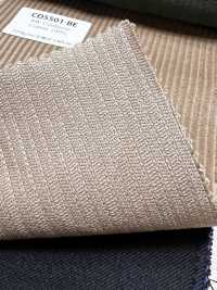 CD5501-BE Vải Nhung Tăm 8W Sản Xuất Tại Nhật Bản, Tiêu Chuẩn, Vải Trơn Không Hoạ Tiết, Màu Be Ảnh phụ