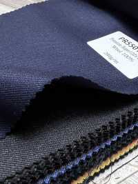 PR5501-NV Tiêu Chuẩn Premium Super120's Stretch Vải Trơn Không Hoạ Tiết Màu Xanh Navy Sản Xuất Tại Nhật Bản Ảnh phụ