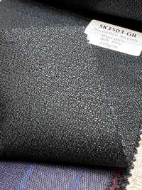 SK3503-GR Mẫu cơ bản Hàng Nhật vải lụa len co giãn xanh lá[Vải] Hosoi Shoji Co., Ltd. Hình ảnh bổ sung