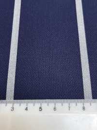 SK3523-NV Mẫu cơ bản hàng nội địa Nhật vải lụa len co giãn kẻ sọc xanh navy[Vải] Hình ảnh bổ sung