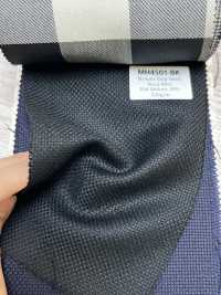 MH4501-BK Mẫu cơ bản Mohair Hopsack sản xuất trong nước màu đen[Vải] Hình ảnh bổ sung