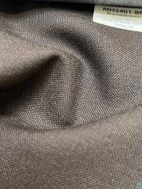 MH2401-BR Mẫu cơ bản, hàng nội địa Nhật, vải wool mohair worsted (phong cách tonic) màu nâu[Vải] Hình ảnh bổ sung