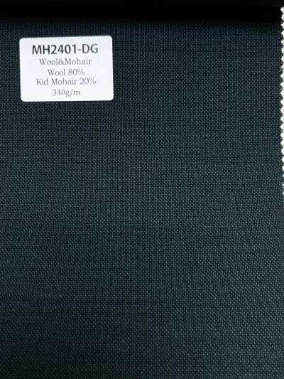 MH2401-DG Vải wool mohair worsted nội địa kiểu tonic, hàng tiêu chuẩn