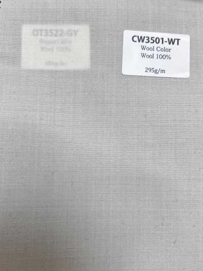 CW3501-WT Mẫu cơ bản len sản xuất tại Nhật – Bộ sưu tập màu trắng