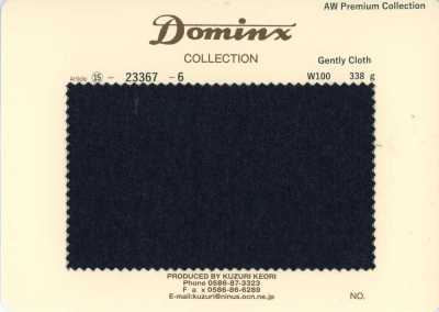 23367-6 Mẫu cơ bản GentlyCloth len 100% DOMINX Bộ sưu tập cao cấp xanh navy