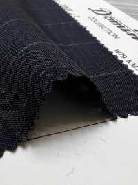 23977-2 Mẫu tiêu chuẩn Kid mohair DOMINX Bộ sưu tập cao cấp sọc rộng màu than[Vải] Vải Len Kuzuri (DOMINX) Hình ảnh bổ sung