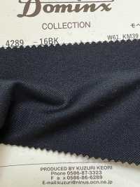 4289-16BK Mẫu kinh điển Vải twill mohair kid mohair DOMINX Premium Collection màu than Vải Len Kuzuri (DOMINX) Hình ảnh bổ sung