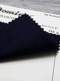 23072-4 Tiêu Chuẩn, Mohair Dê Con Vân Pinhead, DOMINX (Dominx), Bộ Sưu Tập Cao Cấp, Màu Xanh Navy[Vải] Vải Len Kuzuri (DOMINX) Ảnh phụ