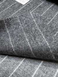69582-55 26AW HERDREX 【Tasmanian Flannel】 Lụa Và Len Màu Xám Kẻ Sọc[Vải] Công Ty TNHH Kunishima Ảnh phụ
