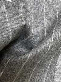 69582-55 26AW HERDREX 【Tasmanian Flannel】 Lụa Và Len Màu Xám Kẻ Sọc[Vải] Công Ty TNHH Kunishima Ảnh phụ