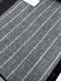 69582-69 26AW HERDREX 【Tasmanian Flannel】 Lụa Và Len, Xám Nhạt, Kẻ Sọc[Vải] Công Ty TNHH Kunishima Ảnh phụ