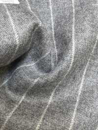 69582-69 26AW HERDREX 【Tasmanian Flannel】 Lụa Và Len, Xám Nhạt, Kẻ Sọc[Vải] Công Ty TNHH Kunishima Ảnh phụ