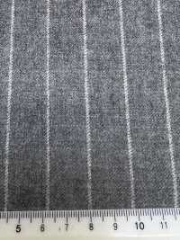 69582-69 26AW HERDREX 【Tasmanian Flannel】 Lụa Và Len, Xám Nhạt, Kẻ Sọc[Vải] Công Ty TNHH Kunishima Ảnh phụ