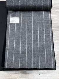 69582-69 26AW HERDREX 【Tasmanian Flannel】 Lụa Và Len, Xám Nhạt, Kẻ Sọc[Vải] Công Ty TNHH Kunishima Ảnh phụ