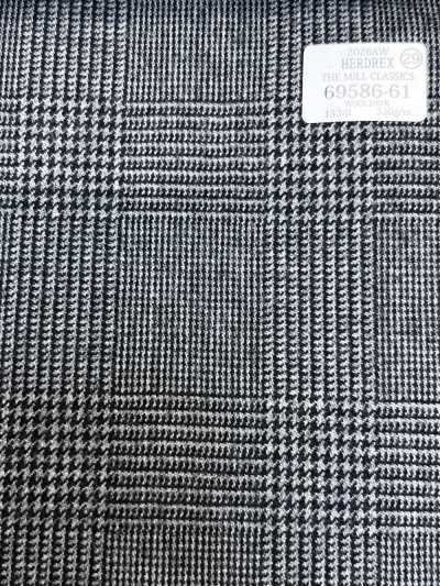 69586-61 26AW HERDREX 【THE MILL CLASSICS】 Mill Classics caro Glen màu xám