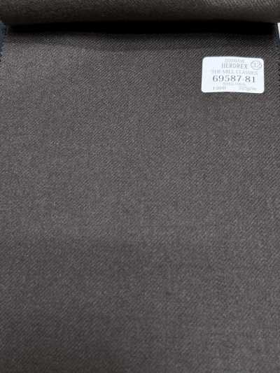 69587-81 26AW HERDREX 【THE MILL CLASSICS】 Mill Classics trơn nâu