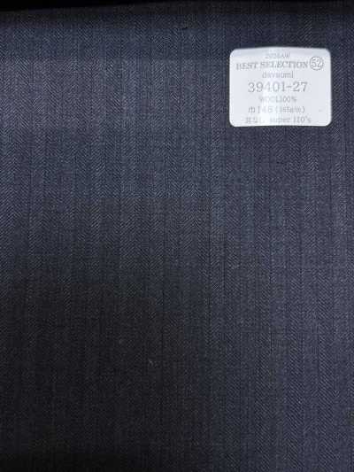39401-27 26AW BESTSELECTION 【davaumi】 Dabaumi xanh navy đậm họa tiết xương cá