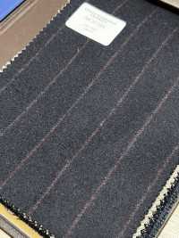 56CN5201 CANONICO ORIGINAL WOOLLEN FLANNEL xanh navy đậm/đỏ sọc[Vải] CANONICO Hình ảnh bổ sung
