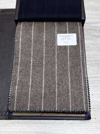 56CN5202 CANONICO flannel len nguyên bản nâu/beige sọc[Vải] CANONICO Hình ảnh bổ sung