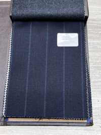 56CN5211 CANONICO vải flannel cổ điển xanh navy/xanh dương kẻ sọc[Vải] CANONICO Hình ảnh bổ sung