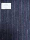 56CN5229 CANONICO 21 saxony mouliné sọc xanh navy/đỏ
