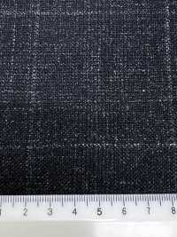 56CN5232 CANONICO Vải vest wool, silk & linen cao cấp Xanh lá / trắng ngà kẻ ô cửa sổ CANONICO Hình ảnh bổ sung