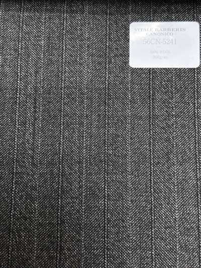 56CN5241 CANONICO TRADITIONAL WORSTED 21. Kẻ sọc chìm nâu