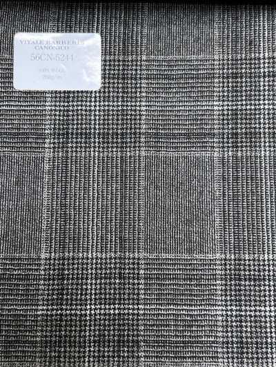 56CN5244 CANONICO MILLED TROPICAL màu nâu kẻ ô Glen
